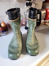 VTG.NOKIA Jr. Adjustable.Rubber Boots. UK 7/EU 41. Used.Handmade.