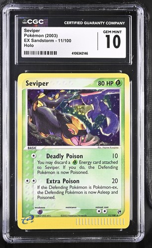 Seviper graded CGC 10 for sale on eBay