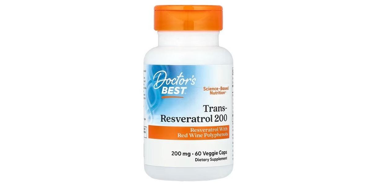 Doctor's Best Trans-Resveratrol With Resvinol-25, 60 Vcaps - 200Mg - Image 2
