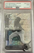 2022  Bowman Chrome Black & White Mini Diamonds Elly De La Cruz Prospect (RC) SP