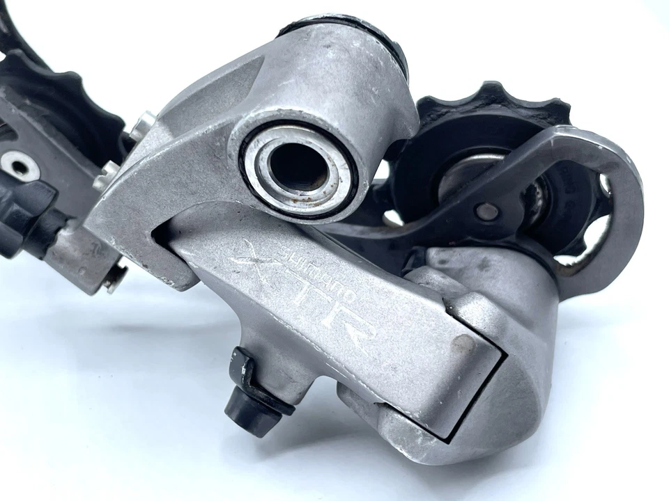 Desviador trasero Shimano XTR RD-M952 8/9 velocidades jaula larga Mega9 vintage MTB Foto 2 de 4