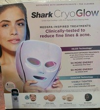 Shark - CryoGlow Under- Eye Cooling + LED Anti-Aging & Skin Clearing Face Mas...