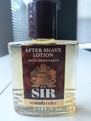 4711 SIR Canada Cedar After Shave 50 ML. Vintage. NWOB