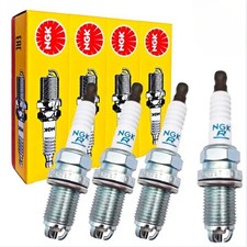 4x NGK Zündkerzen BKUR6ET-10 2397 Für VW Golf Passat Polo Audi A3 A4 A6 Seat