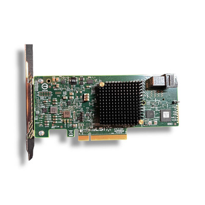LSI Avago Broadcom 9341-4i RAID Controller 12Gb/s SAS3 PCIe 3.0 SFF-8643 9341-4i
