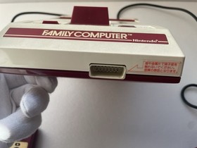 Nintendo Famicom Console HVC-001 Japan Junk Untested with AC Adapter & RF Switch