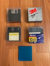 3M, MAXELL,  MEMOREX 3.5 INCH COMPUTER DISKS DISKETTES 2HD PRE-OWNED, 41 EACH