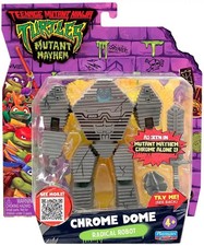 Mutant Mayhem Chrome Dome Action Figure  Radical Robot