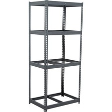 Boltless Extra Heavy Duty Shelving 36"W x 12"D x 60"H 4 Shelves No Deck