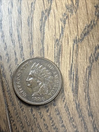 Extremely Fine 1880 Indian Head Cent