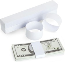 Juvale Money Bands - Secure Bundling & Cash Wrappers -   Pack of 300