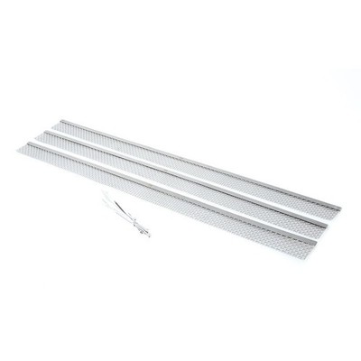 Set of 3 Ventmate 19-5/8x1-1/4 Inch RV Refrigerator Vent Mesh Stainless Steel