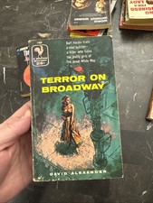 Terror on Broadway by David Alexander (Bantam 1956)