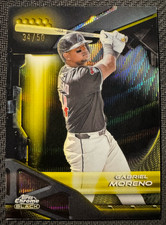 Gabriel Moreno 2026 Topps Chrome Black Gold Wave Refractor /50 #102 Diamondbacks