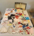 Vtg Blonde Ponytail Barbie - Swimsuit + HUGE Lot Clothes & Accessories 1950s/60s