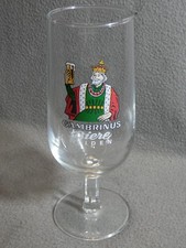 Gambrinus Biere ,  Bierglas 0,25 L , Weiden  Vintage Sammelglas