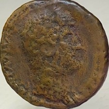 Large Ancient Roman Sestertius Coin 117-138AD Emperor Hadrian Genuine Circulated