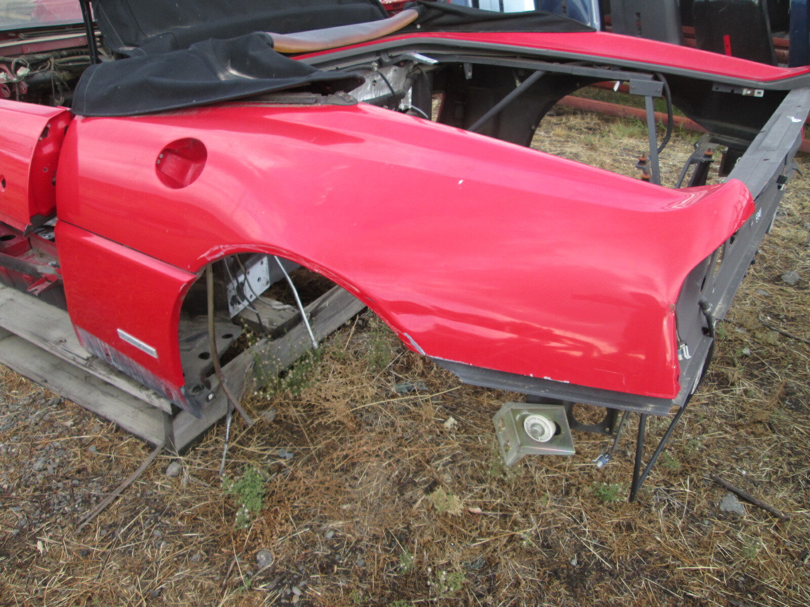 Ferrari 355 Spider Fender- LH Rear Fender Quarter Panel USED # 64680200