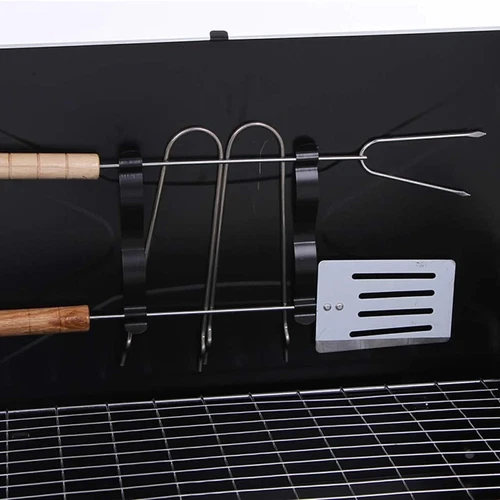 BBQ Grill Holzkohlegrill Campinggrill Klappgrill Tragbar Picknickgrill Terrasse - Bild 9 von 12