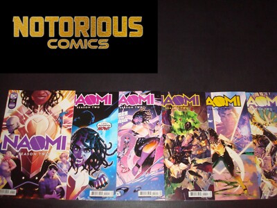 Naomi Season Two 1-6 Complete Comic Lot Run Set Bendis DC Collection