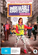Unbreakable Kimmy Schmidt - Seasons 1&2 NEW PAL/NTSC Cult 4-DVD Set Ellie Kemper