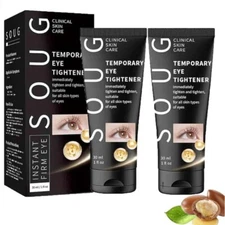 (2 Pack) SOUG Instant FirmX Temporary Eye Tightener Cream 30mL Wrinkles Bags NEW
