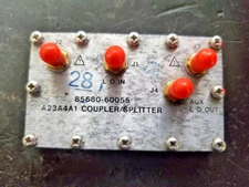 HP - Agilent Keysight 85680-60055 A23A4A1 Coupler/Splitter see test data photos