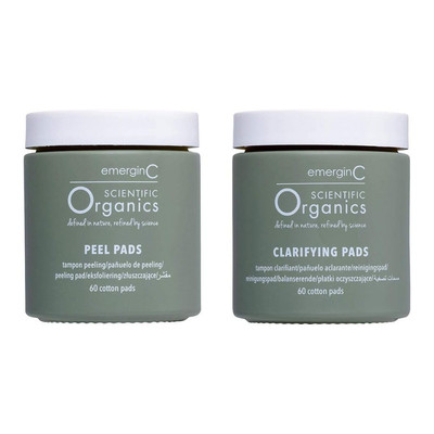 At-Home Facial Peel + Clarifying Kit - Exfoliating Peel Pads (60 Treatments)