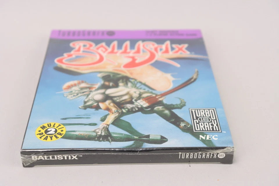 Ballistix NEC TurboGrafx-16 TG16 Psygnosis Reflections Roger Dean Sealed EX/NM! - Image 4 of 4