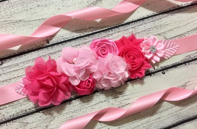 flower belt for baby shower