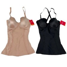 Spanx 1907 Cami Bustier Boostie Yay Super Firm Shaper Corset Convertible Cincher