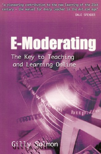 E-moderating: the key to teaching and learning online By Gilly S - 第 1/1 張圖片