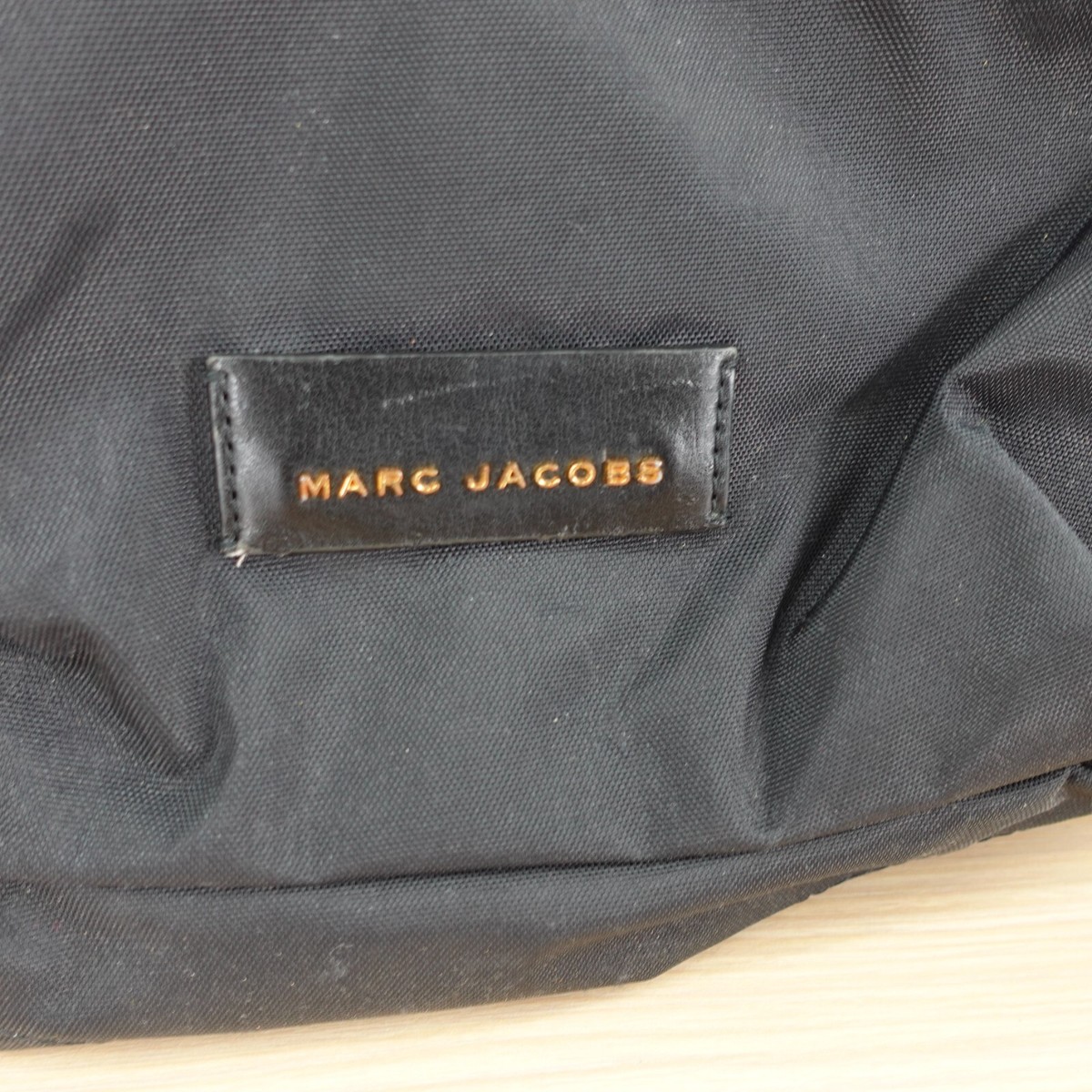 MARC JACOBS Bag Adult Black Backpack Medium Nylon Travel 