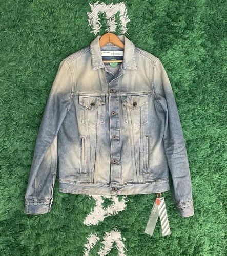 Buy Off-White Airport Tape Denim Jacket 