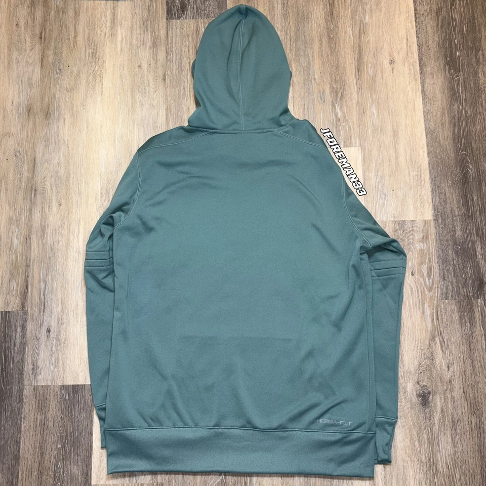 Sudadera con capucha térmica auténtica Nike Boston Red Sox verde Monster City Connect 2025 Foto 2 de 4