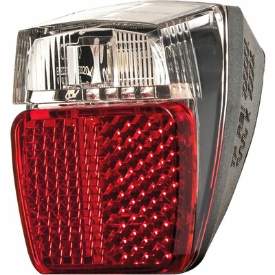 Herrmans LED-Rücklicht H-Trace Mini Dynamo mit Standlichtfunktion schwarz