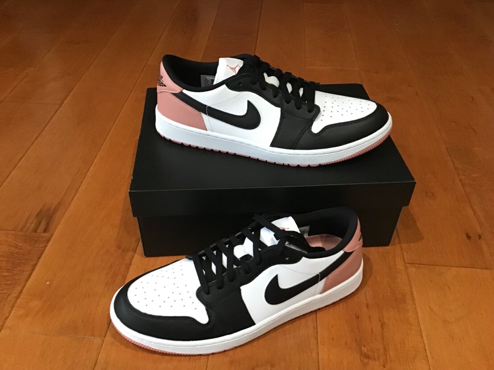 Nike Air Jordan 1 Low Golf Rust Pink DD9315-106 Men's Size 15