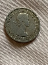 GREAT BRITAIN 1954 2 SHILLINGS QUEEN ELIZABETH II