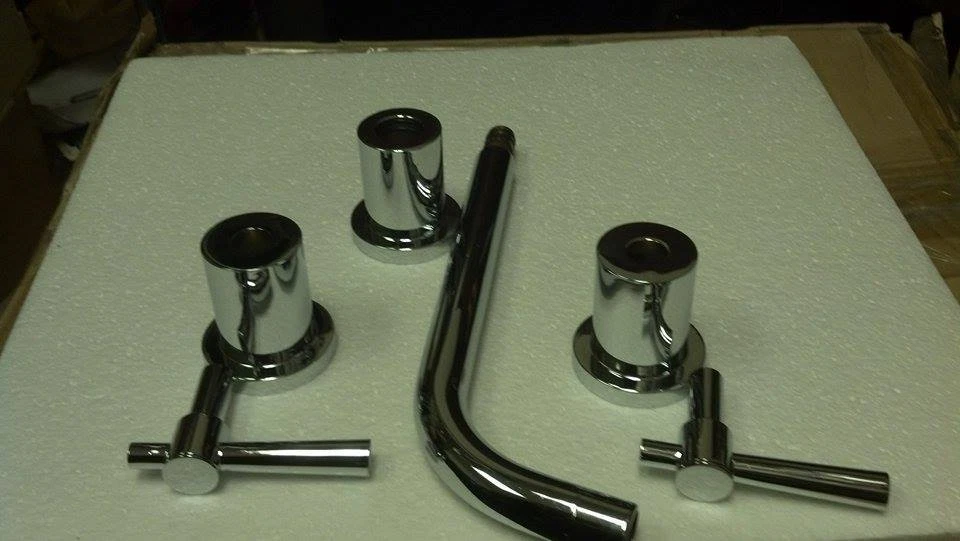 Grifo de lavabo sobre encimera Schon SCL675CP Ulm, cromado Foto 2 de 4