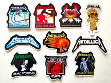 Sticker Pack 10 Vinyl Stickers Heavy Metal Thrash Rock Punk Band