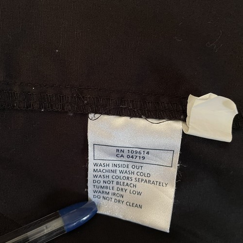 5.11 Tactical Series Vented Men's Medium Black Short Sleeve Button Front Shirt - Picture 6 of 6