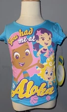 Bubble Guppies Toddler Girl You Had Me at Aloha Shirt Top New 4T