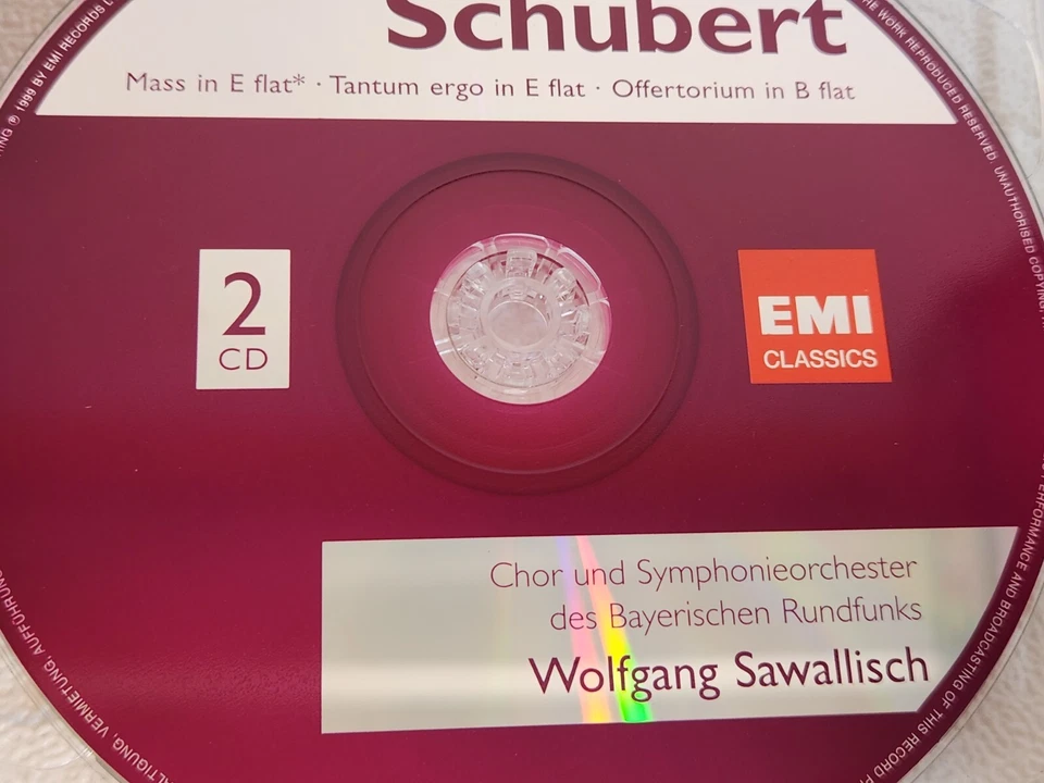 SCHUBERT - 3 Masses / Tantum / Ergo / Offertorium - 2 CD - Import - Fast Ship - Imagem 4 de 4