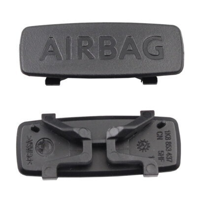 2x Car Pillar Airbag Trim Cap fit for VW Golf MK6 Jetta MK5 GTI CC Tiguan Passat