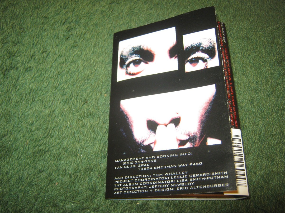 2PAC - Strictly 4 My N.I.G.G.A.Z. (cassette) for my niggaz 2 pac