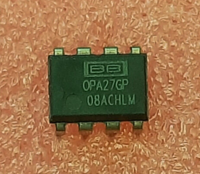 OPA27 Operationsverstärker 1-fach, rauscharm SR1,9V/µs PDIP Burr-Brown OPA27GP