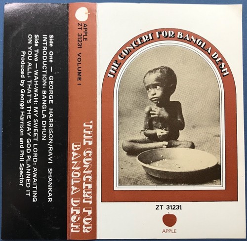 George Harrison CONCERT FOR BANGLADESH Cassettes ZT31231/2 **1ST ISSUE 1972** - Picture 10 of 16