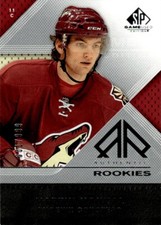 2007-08 SP Game Used Martin Hanzal Rookie /999 Phoenix Coyotes #112