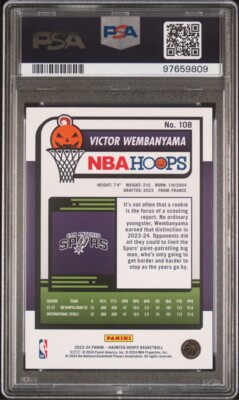 Victor Wembanyama 2023-24 Haunted Hoops CANDY CORN - PSA 10 | eBay