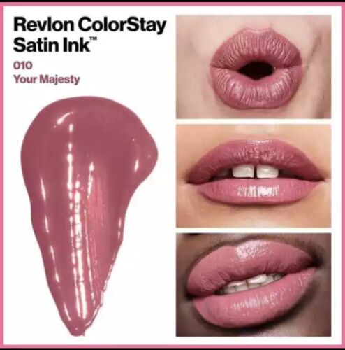Revlon ColorStay Satin Ink Liquid Lip Color #010 Your Majesty .17 oz NEW SEALED - Picture 4 of 15